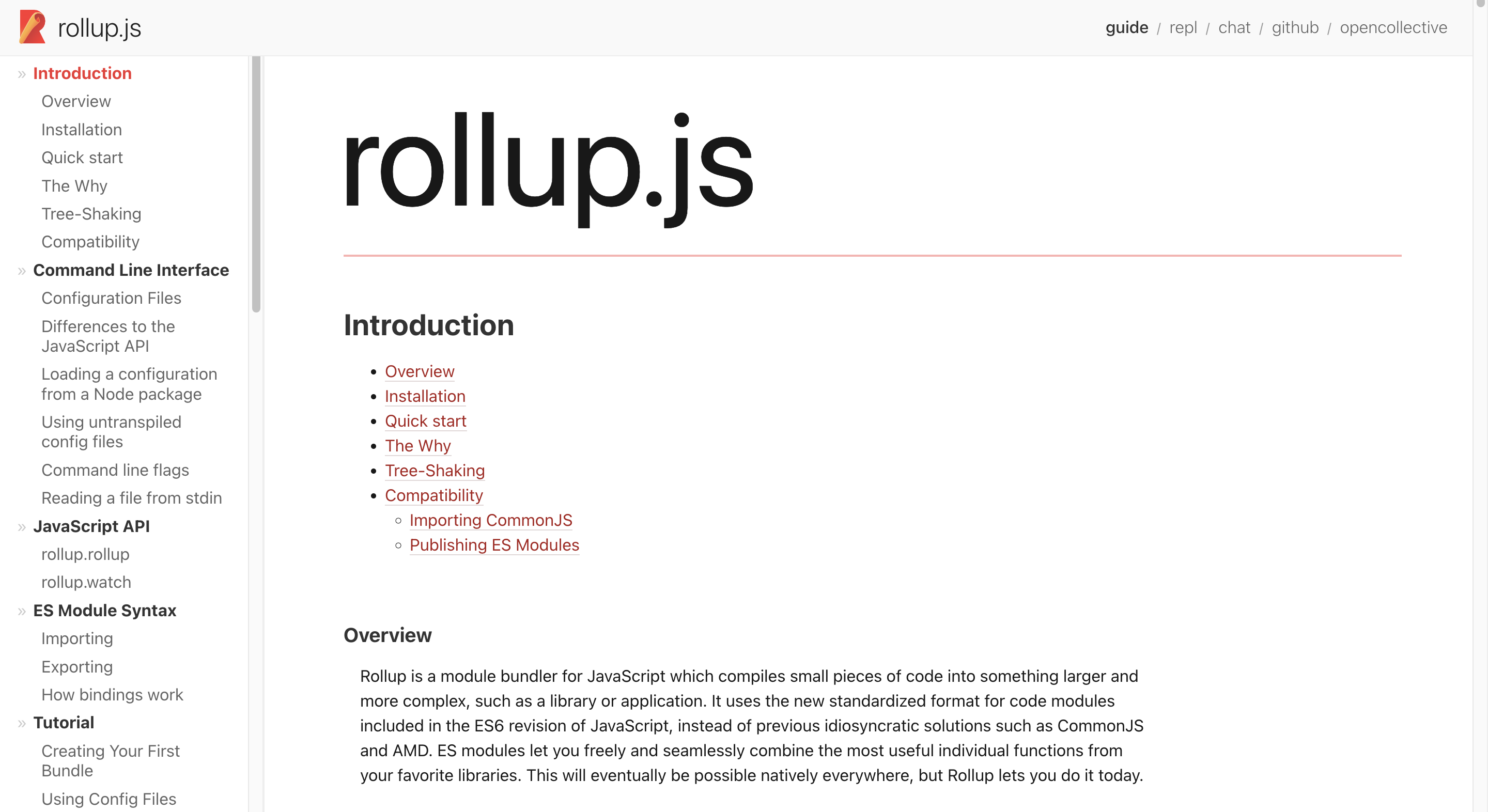 Rollup.js 初体验